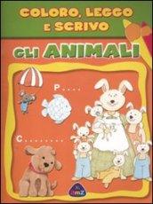 Gli animali. Coloro, leggo e scrivo