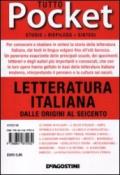 Tutto letteratura italiana. Dalle origini al Seicento