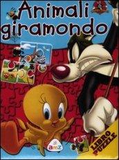 Animali giramondo. Looney Tunes. Libro puzzle