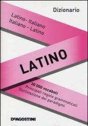 Dizionario latino. Latino-italiano, italiano-latino