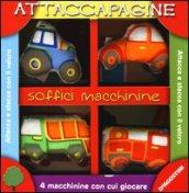 Soffici macchinine. Attaccapagine. Ediz. illustrata. Con gadget