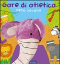 Gare di atletica nella savana. Boccacce