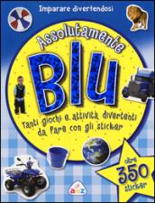 Assolutamente blu. Con adesivi