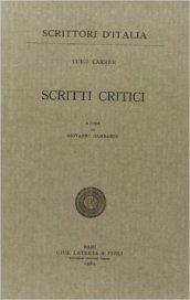 Scritti critici