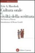 Cultura orale e civiltà della scrittura. Da Omero a Platone