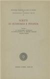 Scritti di economia e finanza. Vol. 1: Il socialismo cattolico­La popolazione e il sistema sociale. Pagine sparse.