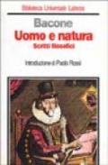 Uomo e natura. Scritti filosofici