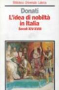 L'idea di nobiltà in Italia (secoli XIV-XVIII)