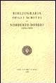 Bibliografia degli scritti di Norberto Bobbio (1934-1993)