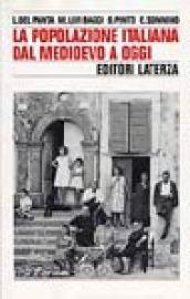 La popolazione italiana dal Medioevo a oggi