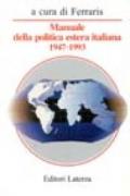 Manuale della politica estera italiana (1947-1993)