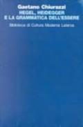 Hegel, Heidegger e la grammatica dell'essere