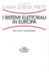I sistemi elettorali in Europa. Tra Otto e Novecento