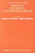 Annuario Filosofico Europeo. Diritto, giustizia e interpretazione