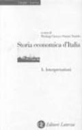 Storia economica d'Italia. 1.Interpretazioni