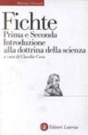 Prima e seconda introduzione alla Dottrina della scienza