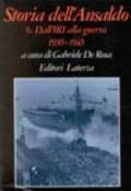Storia dell'Ansaldo. 6.Dall'IRI alla guerra (1930-1945)