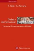 Diritto e interpretazione. Lineamenti di teoria ermeneutica del diritto