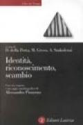 Identità, riconoscimento, scambio. Saggi in onore di Alessandro Pizzorno