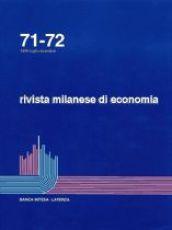 Rivista milanese di economia. Vol. 71-72