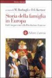 Storia della famiglia in Europa: 1