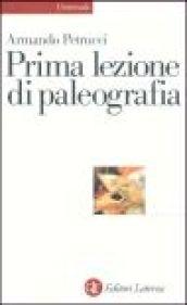 Prima lezione di paleografia