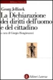 La dichiarazione dei diritti dell'uomo e del cittadino