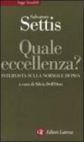 Quale eccellenza? Intervista sulla Normale di Pisa