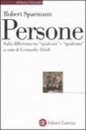 Persone. Sulla differenza tra «qualcosa» e «qualcuno»