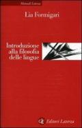 Introduzione alla filosofia delle lingue