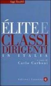 Elite e classi dirigenti in Italia