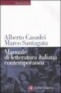 Manuale di letteratura italiana contemporanea