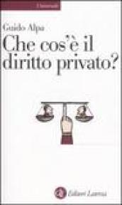 Che cos'è il diritto privato?