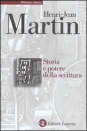 Storia e potere della scrittura