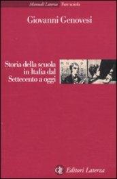 Storia della scuola in Italia dal Settecento a oggi