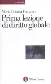 Prima lezione di diritto globale