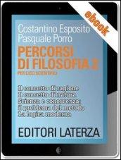 Percorsi di filosofia. vol. 2: Per Licei Scientifici