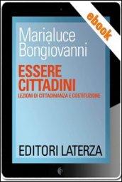 Essere cittadiniePUB. Per le Scuole superiori