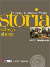 Storia. vol. 2. Dal 1650 al 1900