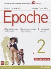 Epoche. Con atlante Gli spazi della storia. Ediz. mylab. Per le Scuole superiori. Con e-book. Con espansione online vol.2