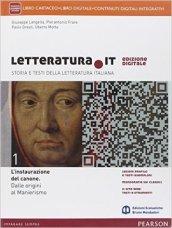 Letteratura it. Con I testi e la scrittura. Per le Scuole superiori. Con e-book. Con espansione online