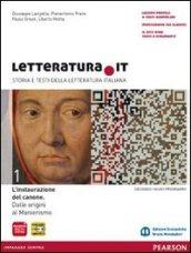 Letteratura.it. Con fascicolo. Ediz. gialla. Con espansione online. Vol. 1