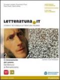 Letteratura.it. Ediz. gialla. Con espansione online. Vol. 2