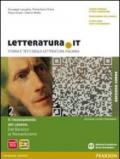 Letteratura.it. Ediz. verde. Con espansione online. Vol. 2