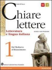 Chiare lettere. Per le Scuole superiori. Con espansione online vol.1