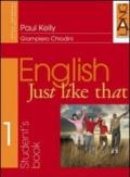 English just like that. Workbook. Per la Scuola media: 3
