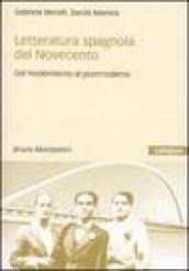 Letteratura spagnola del Novecento. Dal modernismo al postmoderno