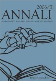 Annali della Fondazione Europea del Disegno (Fondation Adami) (2006). Vol. 2