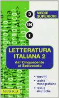 Letteratura italiana. Vol. 2
