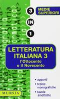 Letteratura italiana. L'Ottocento e il Novecento